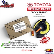 Toyota Alphard ANH10 MNH10 ATH10 Wish ZNE10 Camry ACV30 Clock Spring 84306-58010 - Spiral Cable Airb