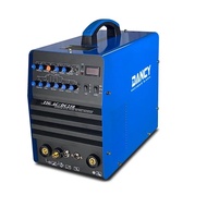RWP9 DNACY New High Efficiency TIG-250P AC DC Inverter IGBT 8.5kva 250amp Pulse Aluminum Stainless S