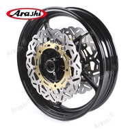 Arashi Front Wheel Rim Brake Disk Set For KAWASAKI Z900 Z 900 / Z650 / NINJA 650 2017 2018 2019 2020
