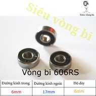 Bearing - Bearing 606RS - Standard 6*17*6mm