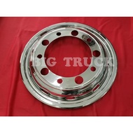 Chrome Rim Cover 22.5 INCH FRONT TYRE Cap Rim for European Truck &amp; Buses / 轮毂盖22.5寸 / Rim Krom Lori Keluli Tahan Karat