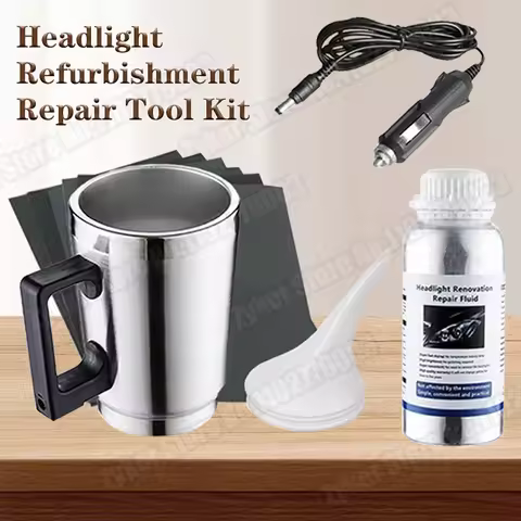 Car Headlight Polish Restoration Kit Automotive Headlight Care Tool Headlight Restoration Kit Car He