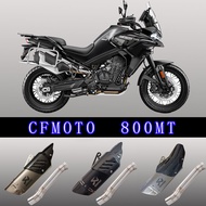 For CFMOTO 800MT exhaust pipe 800MT modified Akrapovic cover carbonfibersilencing exhaust pipe