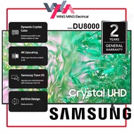 (2024 New Model) Samsung 85 Inch LED (UA85DU8000) Crystal UHD 4K Smart TV Television/电视机 (UA85DU8000KXXM)