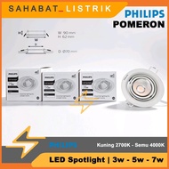 PHILIPS POMERON LED Spotlight 3W 5W 7W - Yellow 2700K 4000K Semu/