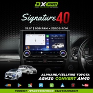 🔧🔥TOYOTA AGH30 TO AH40 DX-PRO SIGNATURE 40 8+256 15.6" 360 OEM PLAYER + 6 WAY CAMERA + 360° CAMERA |