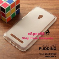 Espec ASUS ZENFONE 5 T00J A500CG ZENFONE 6 T00G Z002 Transparent Matte Soft Tpu Case