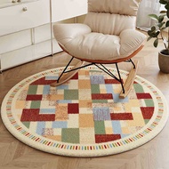 [48H Shipping] Stain-resistant and easy-to-clean American retro faux cashmere carpet for the living 