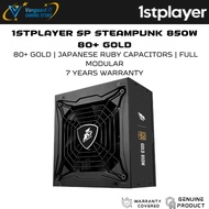 1st Player Steampunk PS-850SP 850W Power Supply PSU | 80 Plus Gold Full Modular