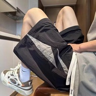 Color Matching Shorts Men Thin Running Pants Casual Quick-Drying Fitness Pants Sports Five-Point Pan