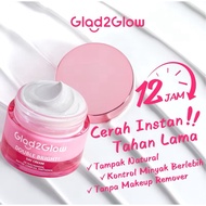 ATIGA BEAUTY GLAD2GLOW Double Bright DAY Cream 30gr - Tone Up Cream moisturizer Brugtening Face Crea