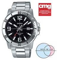 Watch for men แท้ 100% นาฬิกา Casio standard รุ่น MTP-VD01D นาฬิกากันนั้น ดิจิตอล สายสแตนเลส แท้ใบครบทุกอย่างประหนึ่งซื้อจากห้างพร้อมรับประกัน 1 ปี CMG