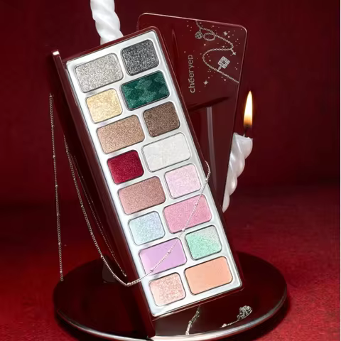 Qianyan Cheeryep Eyeshadow Palette STARLIT WISHES EYESHADOW PALETTE WISHES STARLIGHT 17g High Impact