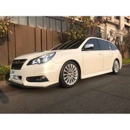 【FB搜尋桃園阿承】速霸陸 超人氣legacy gt跑6萬 2012年 2.5 白色 二手車 中古車