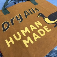 Human Made Tote Dry Alls Bag Brown Duck
