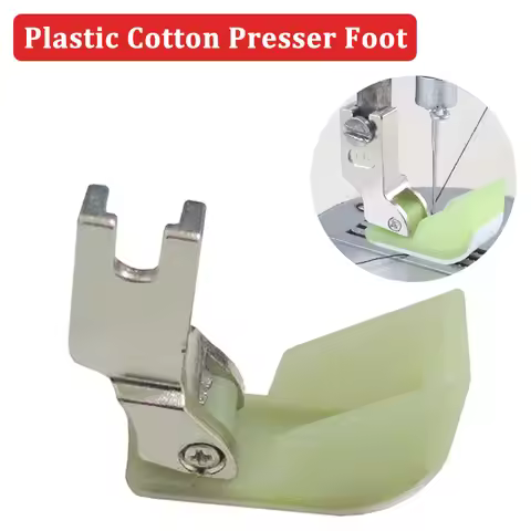 Plastic Cotton Presser Foot For Down Jacket Quilting Industrial Lockstitch Sewing Accessories