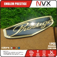 Emblem Prestige Honda Prestige 3D Timbul Emblem Prestige Original Logo Prestige Emblem Prestige Vari