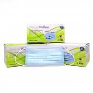 Masker 3Ply | Masker Medis 3Ply | Masker Wellness Earloop 1box / 50pcs