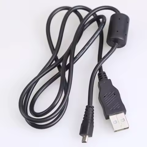8Pin Mini Connector USB Cable High Speed Camera USB Data Cable Cord Plug and Play for Nikon Coolpix 