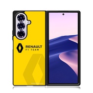 Phone Case Samsung Z Flip Fold 7 6 5 4 3 Phone Custom Renault F1 Team