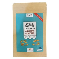 [READY STOCK] ento Whole Roasted Crickets: Original x Salted Egg x Kimchi x BBQ (25g) - Protein Snac