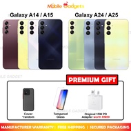 Samsung Galaxy A14 4G 5G / A15 4G / A24 4G / A25 5G Smartphone | Original Malaysia New Set