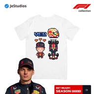 F1 Max Verstappen Redbull T-shirt PIXEL