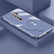 Soft Case Xiaomi Redmi 9 9C 10A Ring Magnetic Holder Wireles Plating Handphone