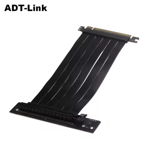 Full Speed 3.0 PCIE X16 Extension Cable Shielded Compatible with ATX Chassis Phanteks Lianli MSI - G