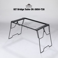 CAMPINGMOON IGT Bridge Table CK-3650-T38 Tactical Table Camping Table Lightweight Portable Foldable 