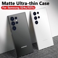 Matte Case for Samsung Galaxy S24ultra/S25ultra Ultra-thin Protective Case Cover for S24 ultra S25 u