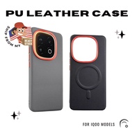 FRESCO PU Leather Phone Case for iQOO 13 Magnetic Shockproof Cover Casing
