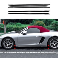 Suitable for Porsche Cayman 718 Cayman 982 2016+Side Skirt Spoiler Small Surround Modification