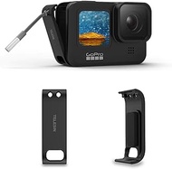 AFAITH Chargeable Replacement Side Door For GoPro Hero 9 Black, Removable Battery Case Cover Lid For GoPro Hero 9 Black