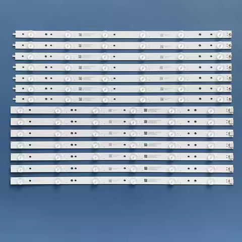 14pcs LED Strip For 49PUS6551 49PUS6581 49PUH6101 49PFF5701 49PUS7272 LB49016 V1_00 GJ-2K16-490-D712