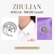 ZHULIAN [BH5116] BROOCH ZHULIAN KERONGSANG ZHULIAN GOLD PLATED EMAS ZHULIAN