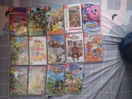 全新熱門Switch 遊戲未拆包裝紙 (星之卡比,Pokemon, Mario, NBA, Splatoon 2)