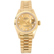 Rolex Rolex Log Type Automatic Mechanical Female Watch Gold Diamond Watch 69178