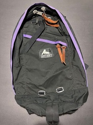 Gregory 舊logo 黑紫色 背囊 daypack 26L backpack