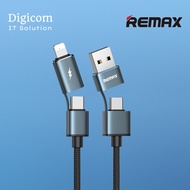 CABLE REMAX 4IN1 AURORA RC-020t BLACK