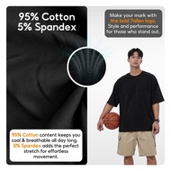 7allen Unisex Premium Cotton T-Shirt, Casual Crew Neck Plain Tshirt, T-Shirt Men Woman