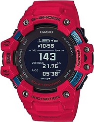 Casio Men's G-Shock Move, GPS + Heart Rate Running Watch, Quartz Solar Assisted Watch with Resin Strap, Red, (Model: GBD-H1000-4), Red, GBD-H1000-4
