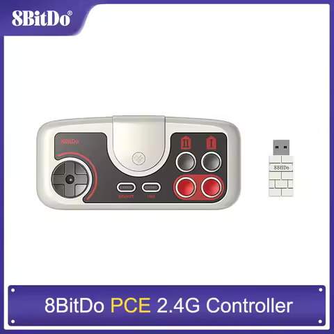 8bitdo PCE Core 2.4G Wireless Gamepad for PC Engine Mini PC Engine CoreGrafx Mini TurboGrafx-16 Mini