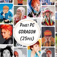 (Contents 25 PCS) GD GDRAGON Bigbang Photocard Package - Kwon Jiyong