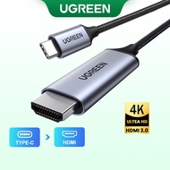 UGREEN Original 4k 60HZ Type C To HDMI Cable Thunderbolt 3 Port For Samsung S23 Ultra, S22, Huawei P40, Oneplus 8 Pro