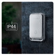 Teknobi IP44 Kinetic Waterproof Wireless Doorbell Without Battery