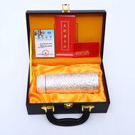 百福银水杯正品s999纯银杯真银高档保温杯纯银水杯保健银茶杯Baifu Silver Water Cup Authentic s999 Pure Silver Cup Genuine20250320