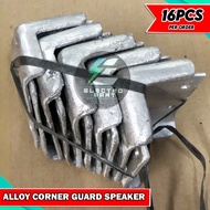 16PCS Alloy Corner Guard Speaker Baffle Box Big Original Flight Case Tourcase