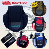 SHIMANO DAIWA Reel Bag Baitcasting Bc Reel Bag Reel Pouch Bag Mesin Casting Rod Strap Rod Belt Fishing Bag Reel Cover