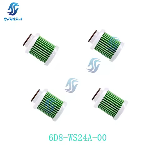 6D8-WS24A-00 Fuel Filter for Yamaha Outboard Motor 20/25/30/40/50/60/70/75/80/90/100/115/125/130HP 4